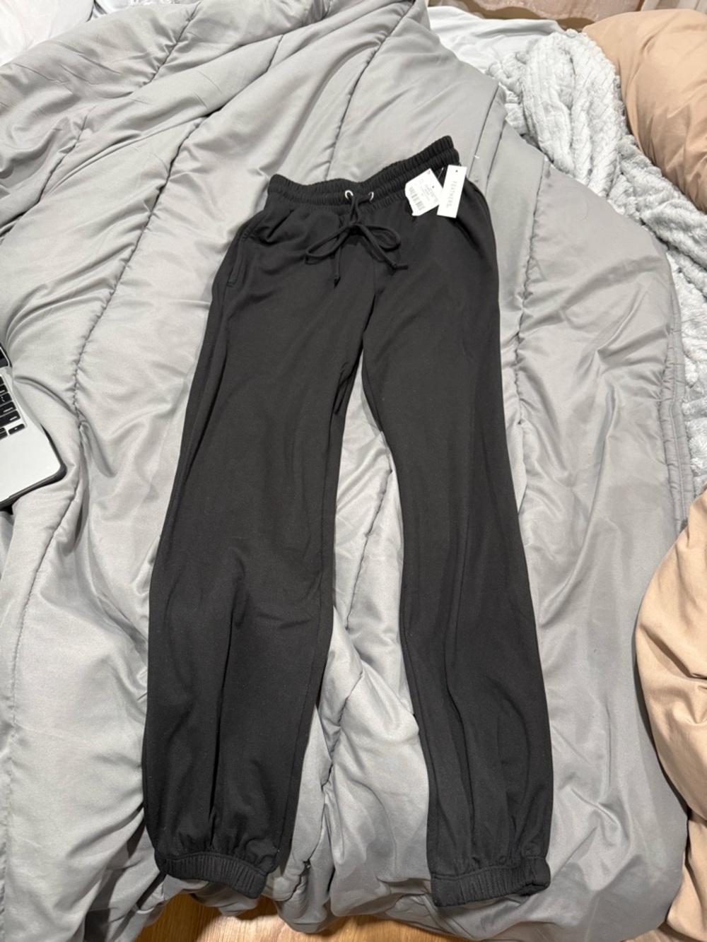 NWT Black Drawstring Jogger sweatpants - Women's Casual Lounge Fit